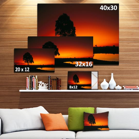 Designart - Sunset View in Tanzania